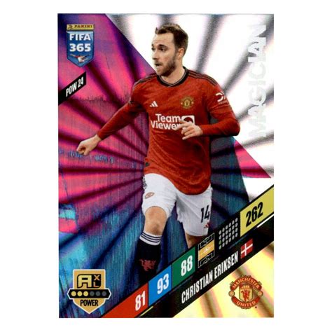 FIFA 365 2024 Karta PANINI POWER MAGICIAN Eriksen POW 24 MANCHESTER