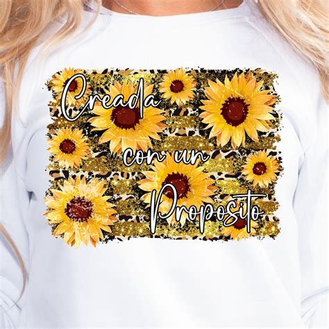 Creada Con Un Proposito Png Frases Religiosas Pngfrases Etsy