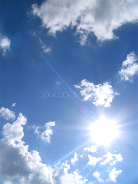 Himmel Sonne Wolken stockfoto Bild von blau schönheit 149930