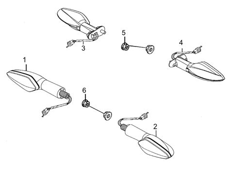 Clignotants Pi Ces Kymco Neuves Pi Ces Moto Kymco Quannon Naked