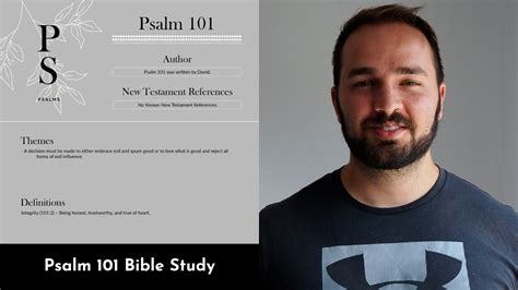 Psalm 101 Summary 5 Minute Bible Study — 2belikechrist