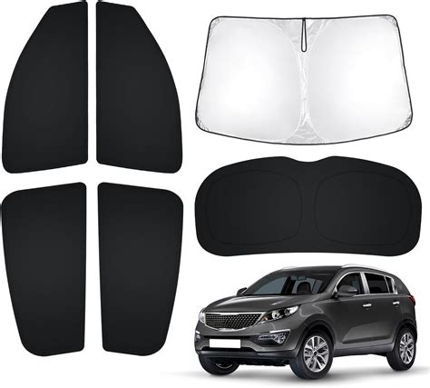 T TGBROS Custom Fit For Windows Sunshade Kia Sportage 2011 2016