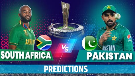 T World Cup Pakistan Vs South Africa Updates And Predictions