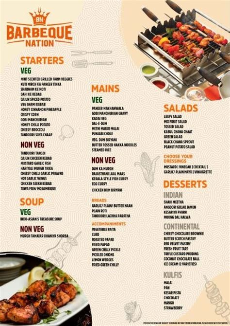 Ubq By Barbeque Nation Menu Menu For Ubq By Barbeque Nation Jalandhar