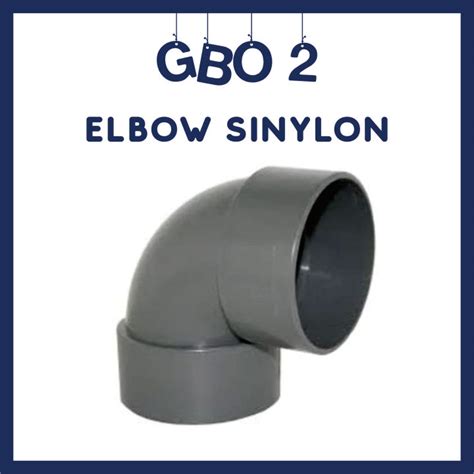 SINYLON KENI D 4 KNEE 4 INCH ELBOW BELOKAN PIPA FITTING