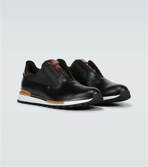 Berluti Fast Track leather sneakers Berluti