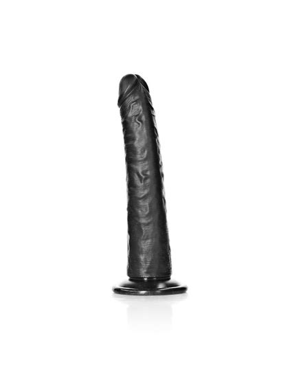 Dildo Slim sem Testículos 8 20 5 cm Preto My Sex Shop