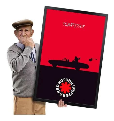 Quadro Moldura Red Hot Chili Peppers Rhcp A X Cm Parcelamento