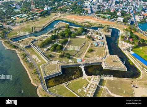 Jaffna Dutch Fort Construido A Finales Del Siglo 19th Fortaleza De