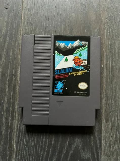 Cartouche Slalom Nintendo Nes Fra En Loose Version Française Eur 1499