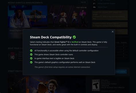 Street Fighter 6 Is Officially Steam Deck Verified Steam Deck Hq