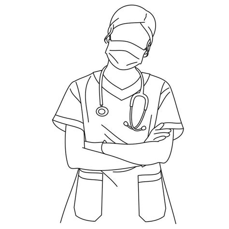 Medical Artwork Medical Drawings Medical Wallpaper Nurse Drawing