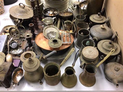 Lot 276 Selection Of Copper And Brass Ware Plus