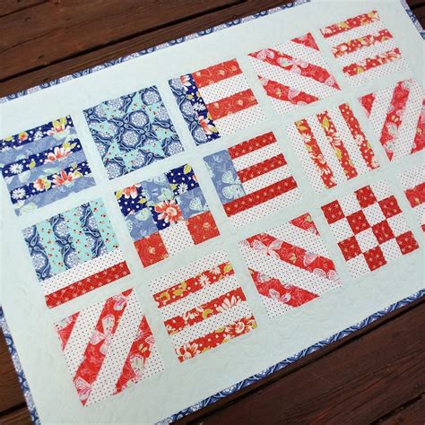 OLD GLORY DIGITAL Quilt Pattern PDF Quilt Pattern Wall Etsy