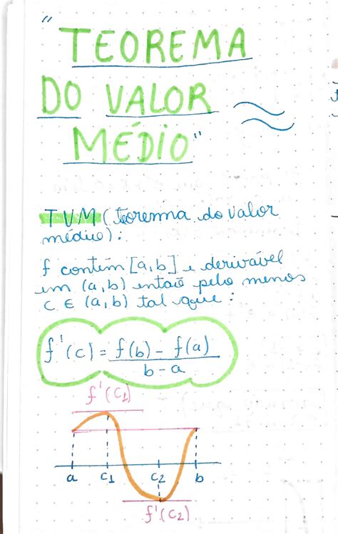 C Lculo Teorema Do Valor Intermedi Rio Teorema Do Valor M Dio