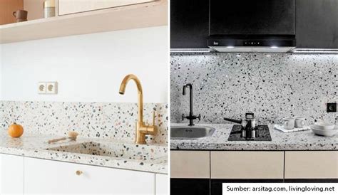 Inspirasi Desain Backsplash Dapur Teraso Aesthetic Suka Yang Mana