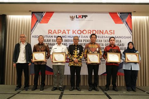 LKPP Perkuat Sistem Dan Kualitas SDM PBJ Kepala LKPP Lantik Pejabat