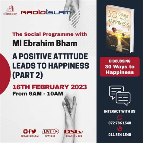 Stream The Social Programme A Positive Attitude Leads To Happiness