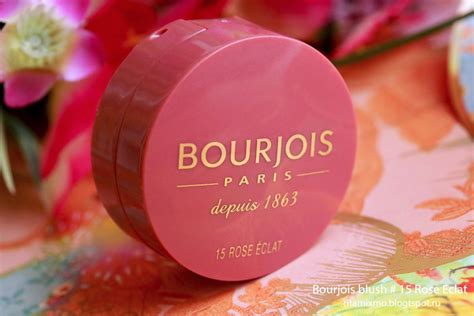RitaMix's blog : Румяна Bourjois blush # 15 Rose Eclat.Отзыв.