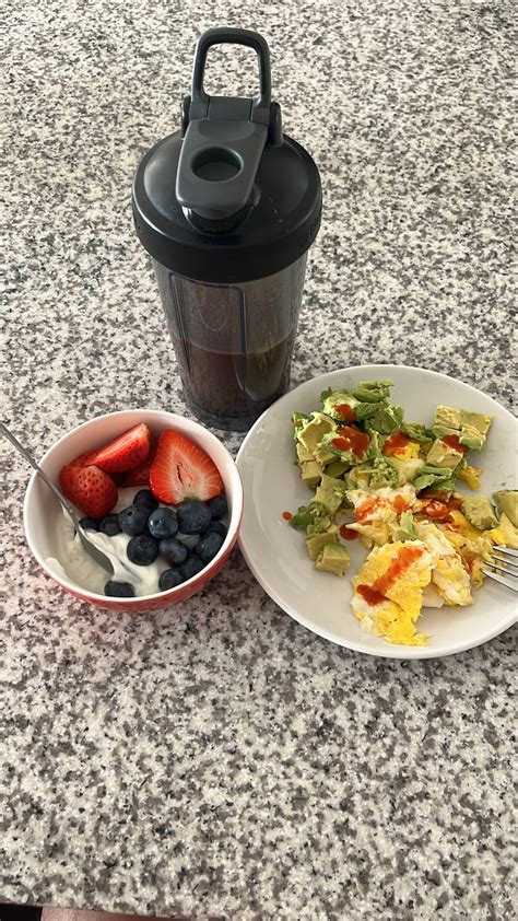 Ted Zhang On Twitter Breakfast For The Brain And Body 1 Greek Yogurt