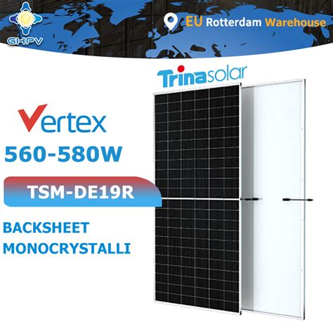 Trina Vertex Solar Panels Tsm De19r 560W 565watt 570W 575W 580W