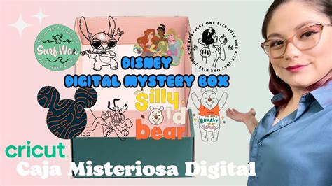 Cricut Disney Digital Mystery Box Español YouTube