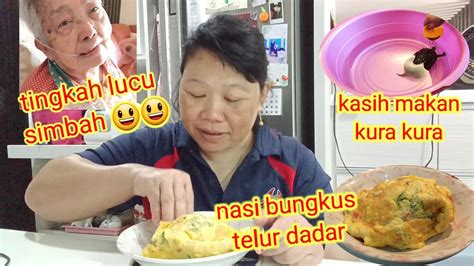 Tingkah Lucu Nenek Sama Kura Kuranasi Bungkus Dadar Telur