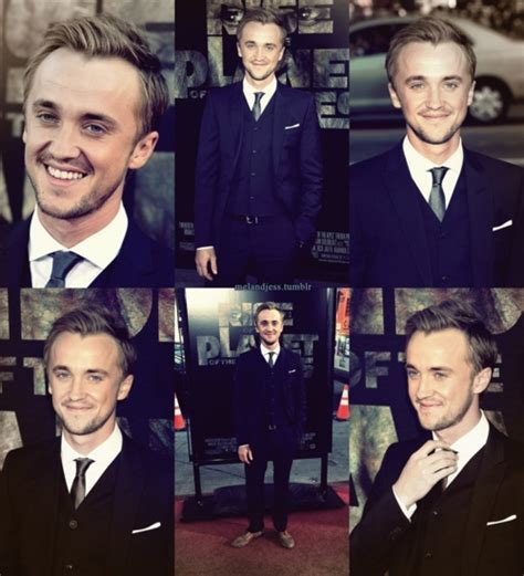 Tom Felton, Rise of the Planet of the Apes premiere | Tom felton, Tom ...