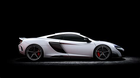 Download Wallpaper 3840x2160 Mclaren 675lt White Supercar Side View Uhd