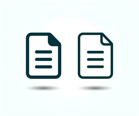File Formats Icons Simple Set Of Document Related Vector Icons