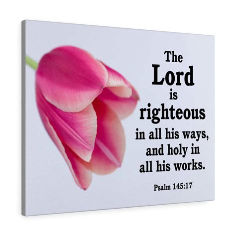 Express Your Love Ts The Lord Is Righteous Psalm 14517 Christian