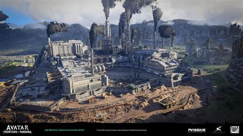 ArtStation Avatar Frontiers Of Pandora RDA Extractor Plant In 2024