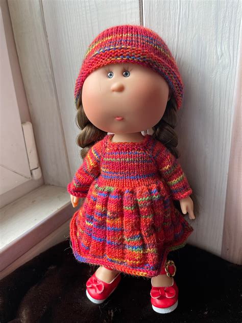 Tutorial Knitting Pattern For Mia Dolls From Nines D Onil Cm Long