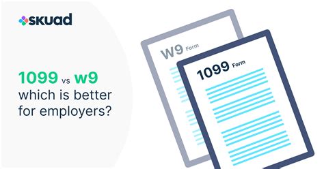 W 9 Vs 1099 Form What Is The Difference Skuad