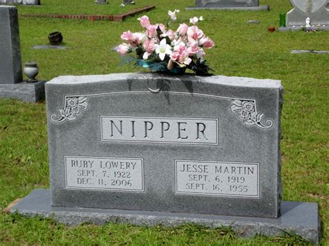 Ruby Lowery Nipper 1922 2006 Memorial Find A Grave