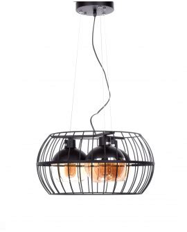 Lampa Wisz Ca Loft Czarna Optis Lumina Deco