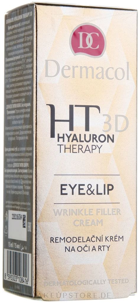 Augen Und Lippencreme Mit Hyalurons Ure Dermacol Hyaluron