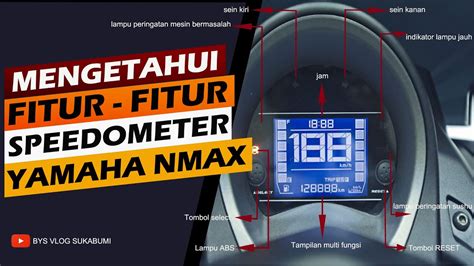 Fungsi Fitur Speedometer Nmax Reset Seting Youtube