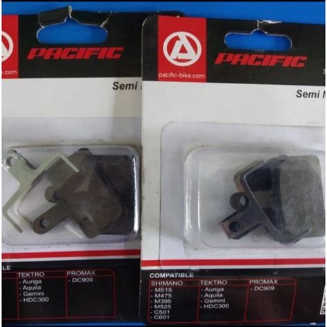 Jual Kampas Rem Cakram Pacific Model Segi Kotak Brake Pad Shopee