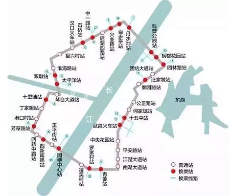 武汉地铁12号线最新线路图什么样？ 武汉本地宝