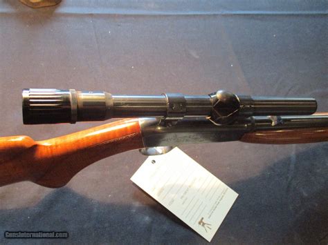 Browning Sa22 Semi Auto 22 Belgium Weaver V22 Scope 1963