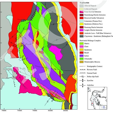 Types Of Geological Fractures Observed And Mapped In The Studied Area