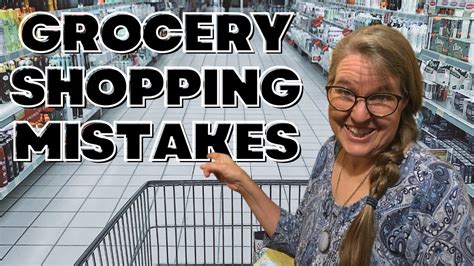 Common Grocery Shopping Mistakes And How To Avoid Them Easy Instant