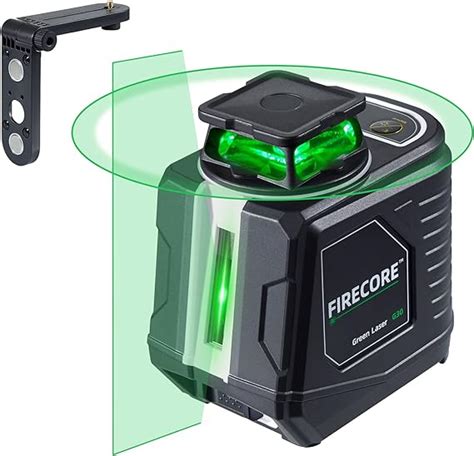 Firecore 360 Green Self Leveling Cross Line Laser Level With