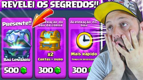 Revelei Todos Os Segredos E Apareceu BaÚ LendÁrio No Clash Royale Bruno Clash Clash Royale Dicas