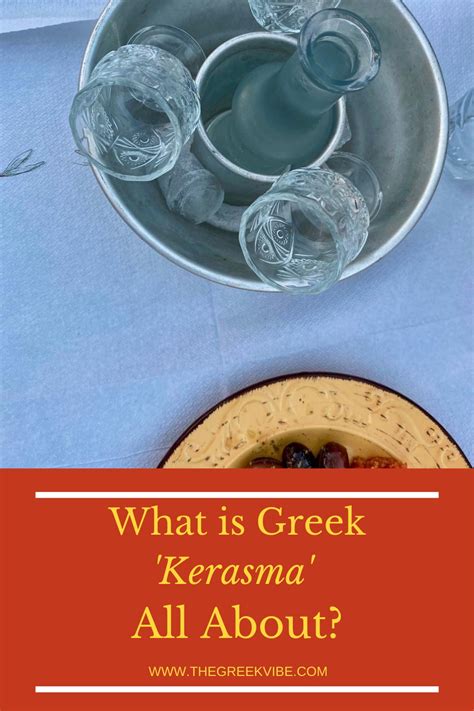 What S Greek Kerasma All About The Greek Vibe