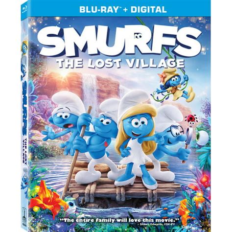 Smurfs The Lost Village Blu Ray