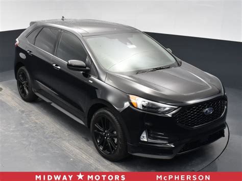 New 2024 Ford Edge St Line 4d Sport Utility In Mcpherson 24f007 Midway Motors