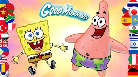 Good Morning In Different Languages SpongeBob SquarePants YouTube