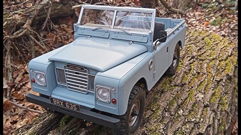 Rc Land Rover Series Iii Pickup Boomracing Brx Youtube